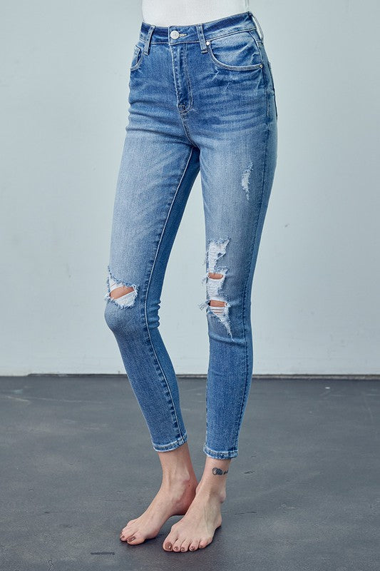 High Rise Skinny Jeans