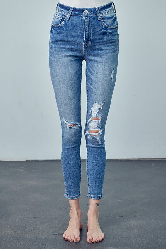 High Rise Skinny Jeans