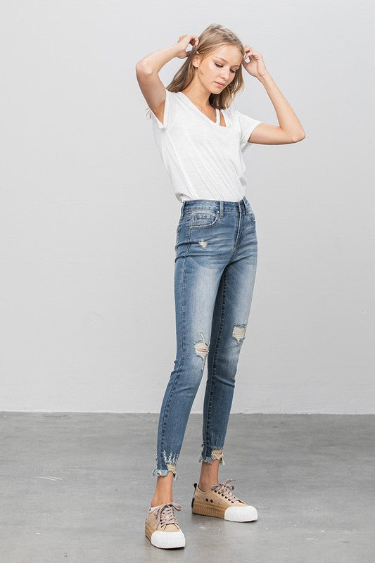 Mid Rise Skinny Jeans