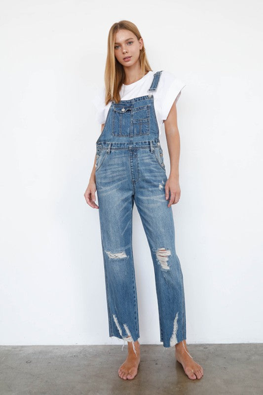 Slim Straight Overalls