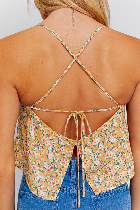 Open Back Cami Top